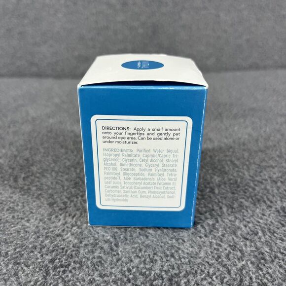 Vital Beauty Cooling Eye Gel Hyaluronic Acid Cucumber for Dark Circles Bags 1 oz - Picture 10 of 12